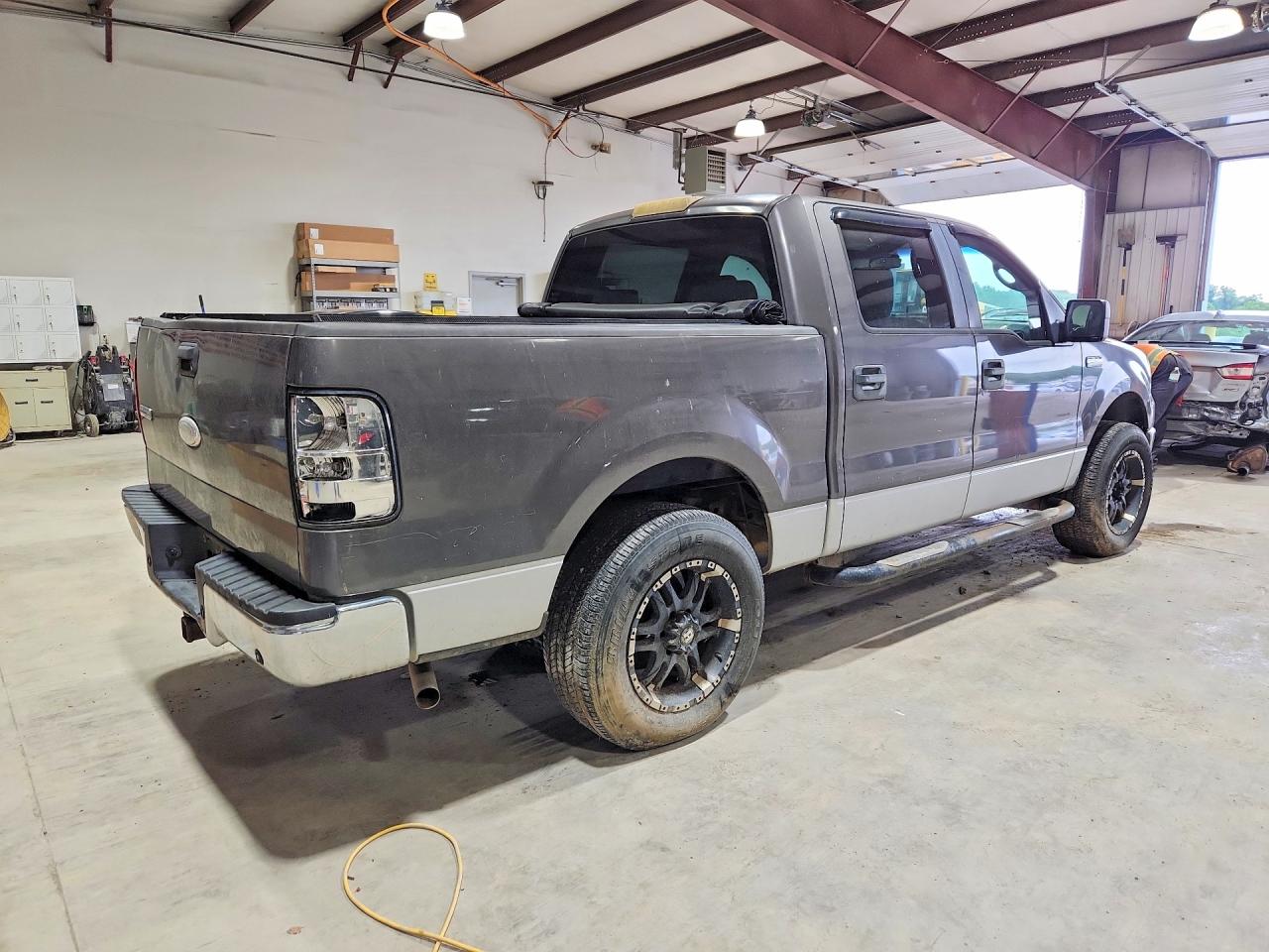 2007 Ford F150 Supercrew Gray vin: 1FTPW12V97KC67454