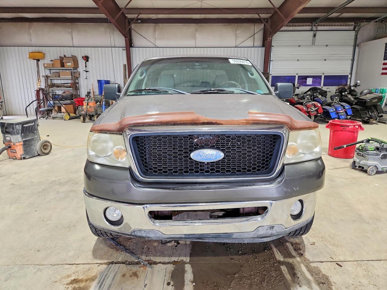 2007 Ford F150 Supercrew Gray vin: 1FTPW12V97KC67454