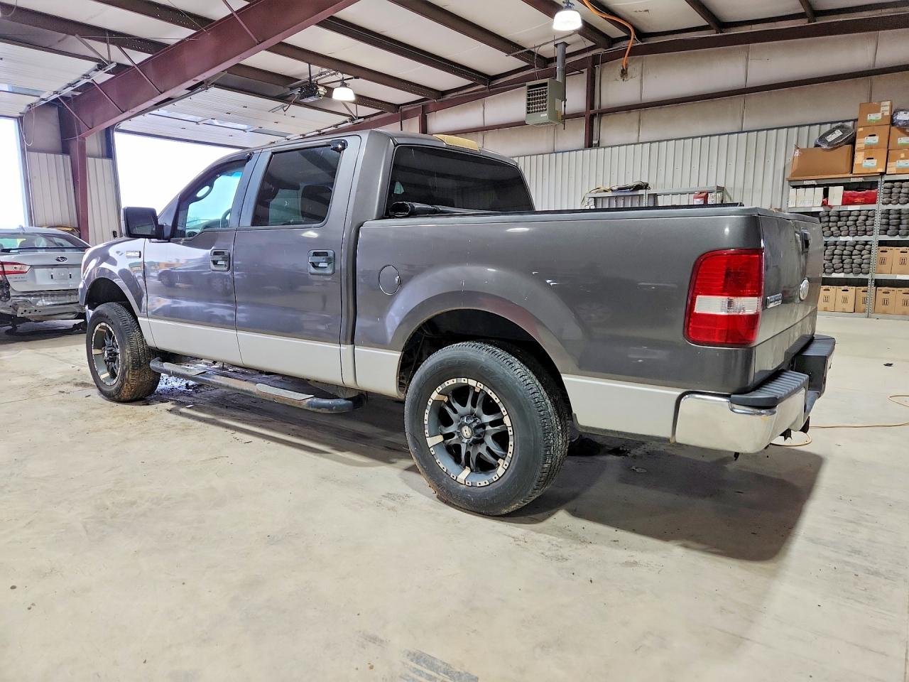 2007 Ford F150 Supercrew Gray vin: 1FTPW12V97KC67454