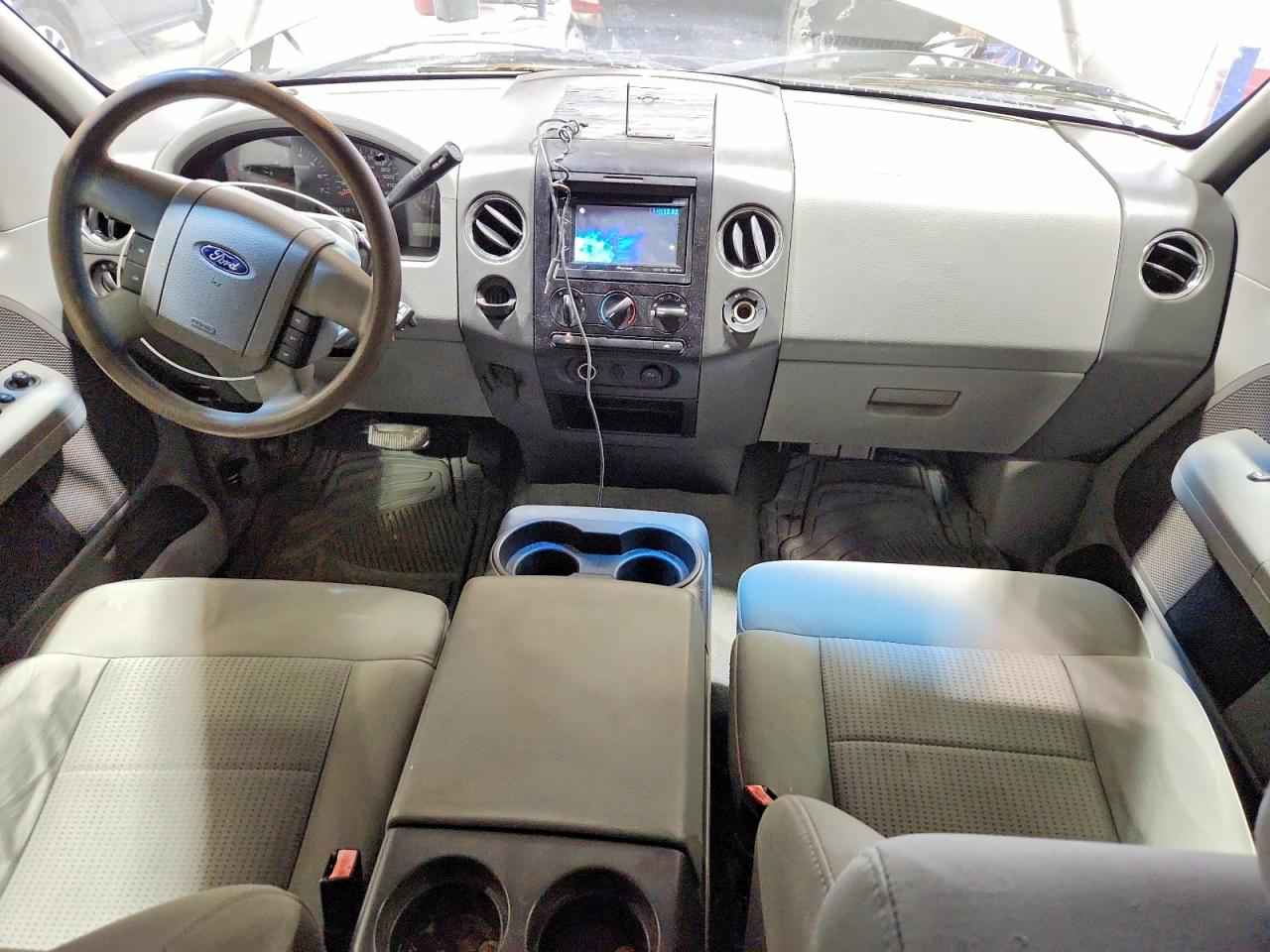 2007 Ford F150 Supercrew Gray vin: 1FTPW12V97KC67454