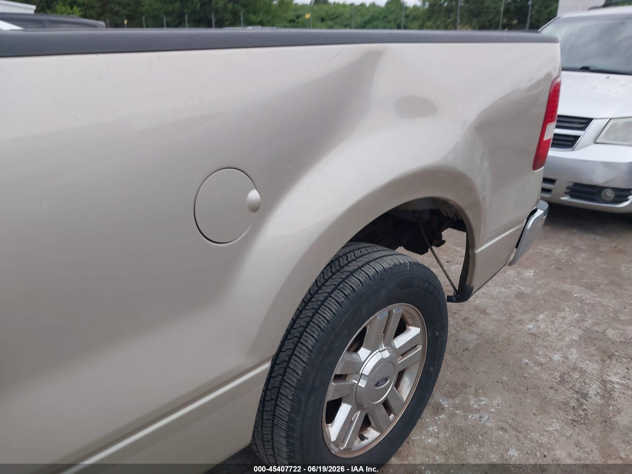2007 Ford F-150 Lariat/xlt Tan vin: 1FTPW12V97KC88577