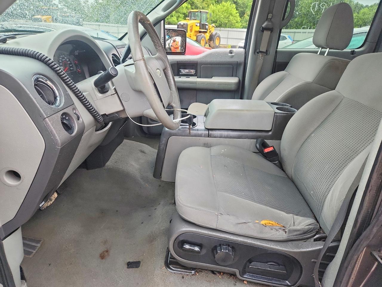 2008 Ford F150 Supercrew Gray vin: 1FTPW12V98FB03647