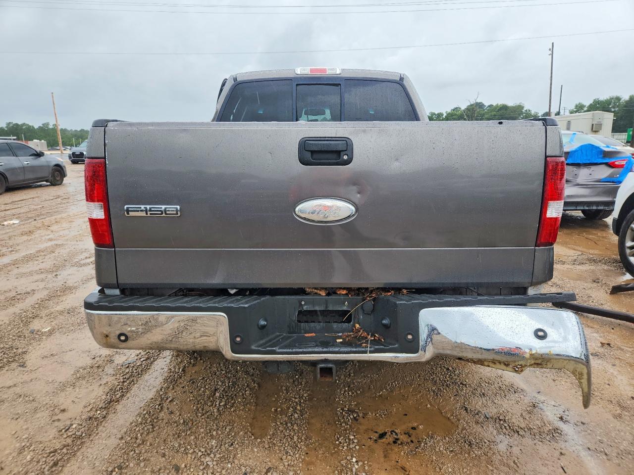 2008 Ford F150 Supercrew Gray vin: 1FTPW12V98FB03647
