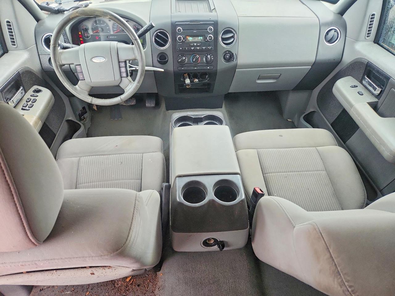 2008 Ford F150 Supercrew Gray vin: 1FTPW12V98FB03647
