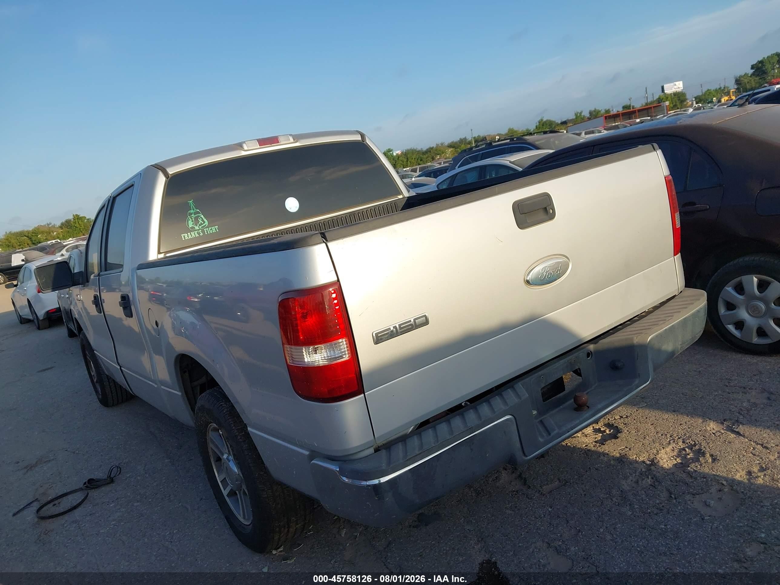 2008 Ford F-150 60th Anniversary/fx2/king Ranch/lariat/xlt Серебряный vin: 1FTPW12V98FC10004