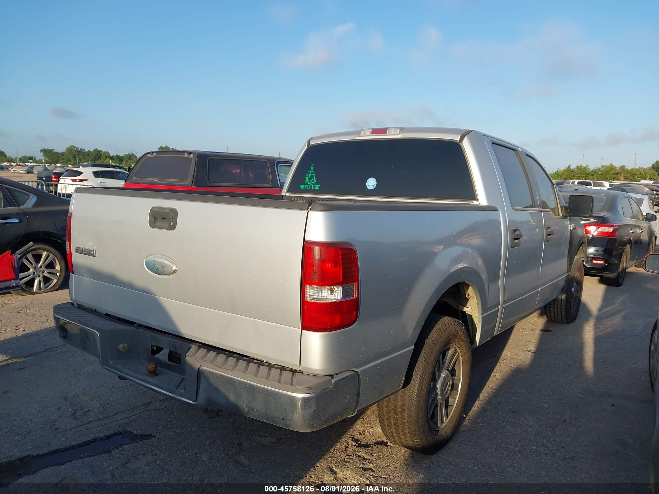 2008 Ford F-150 60th Anniversary/fx2/king Ranch/lariat/xlt Серебряный vin: 1FTPW12V98FC10004
