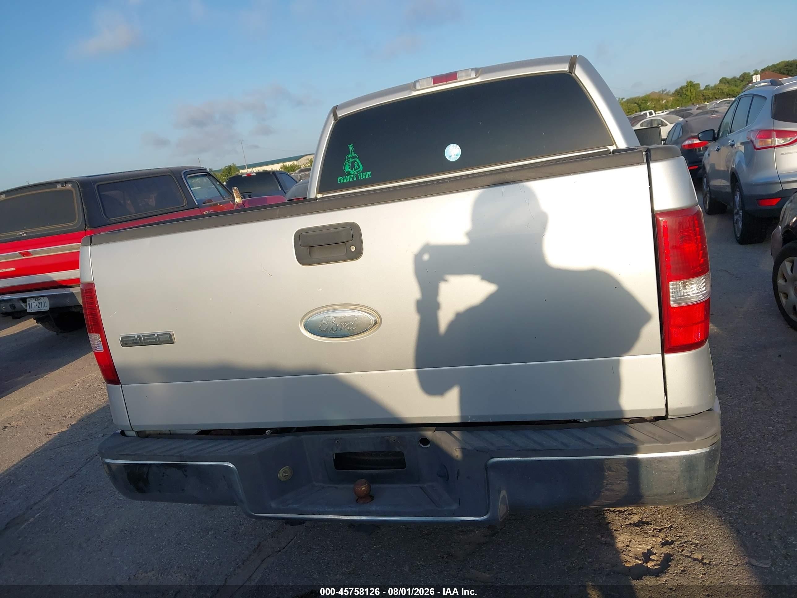 2008 Ford F-150 60th Anniversary/fx2/king Ranch/lariat/xlt Серебряный vin: 1FTPW12V98FC10004