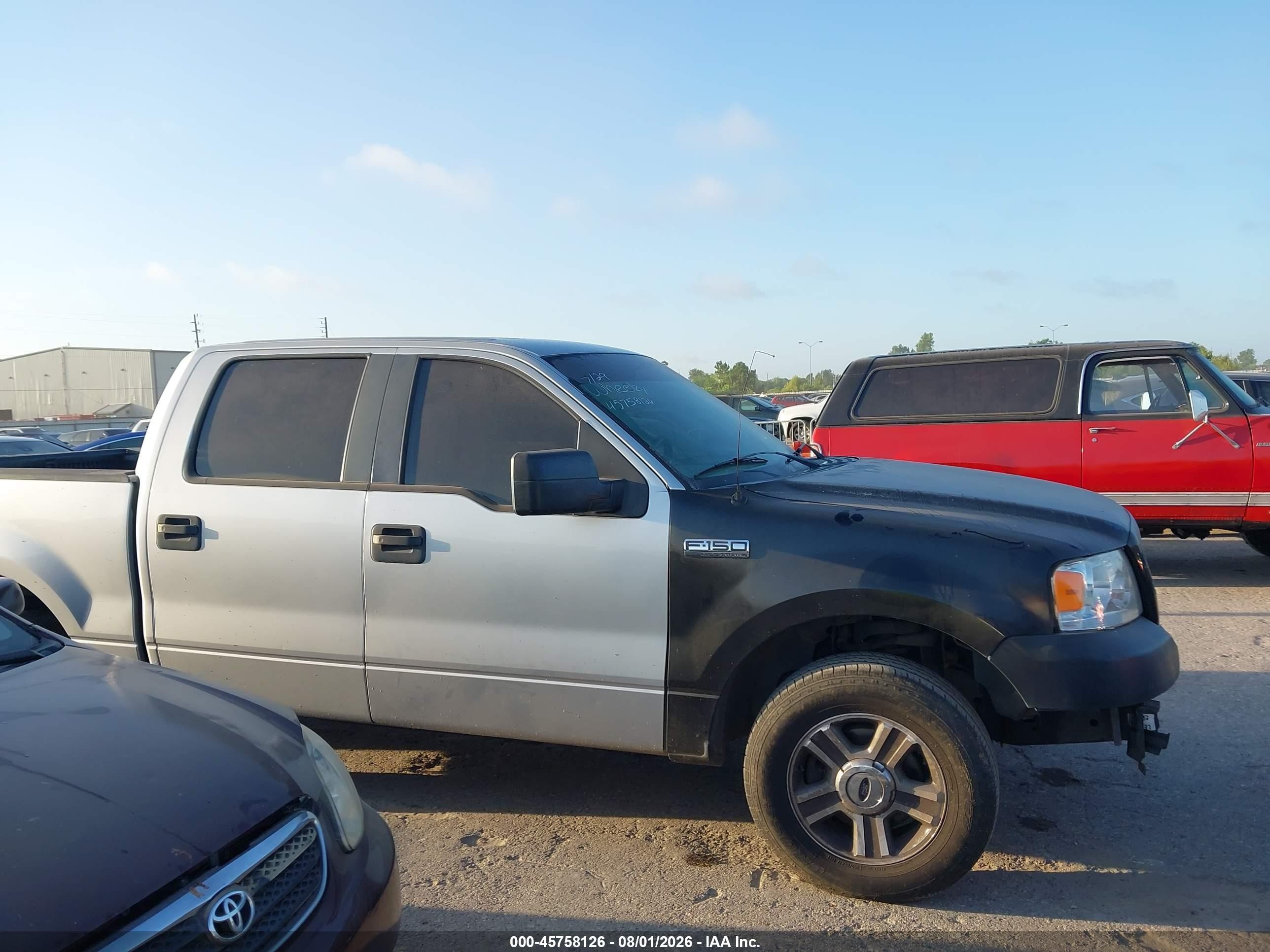 2008 Ford F-150 60th Anniversary/fx2/king Ranch/lariat/xlt Серебряный vin: 1FTPW12V98FC10004