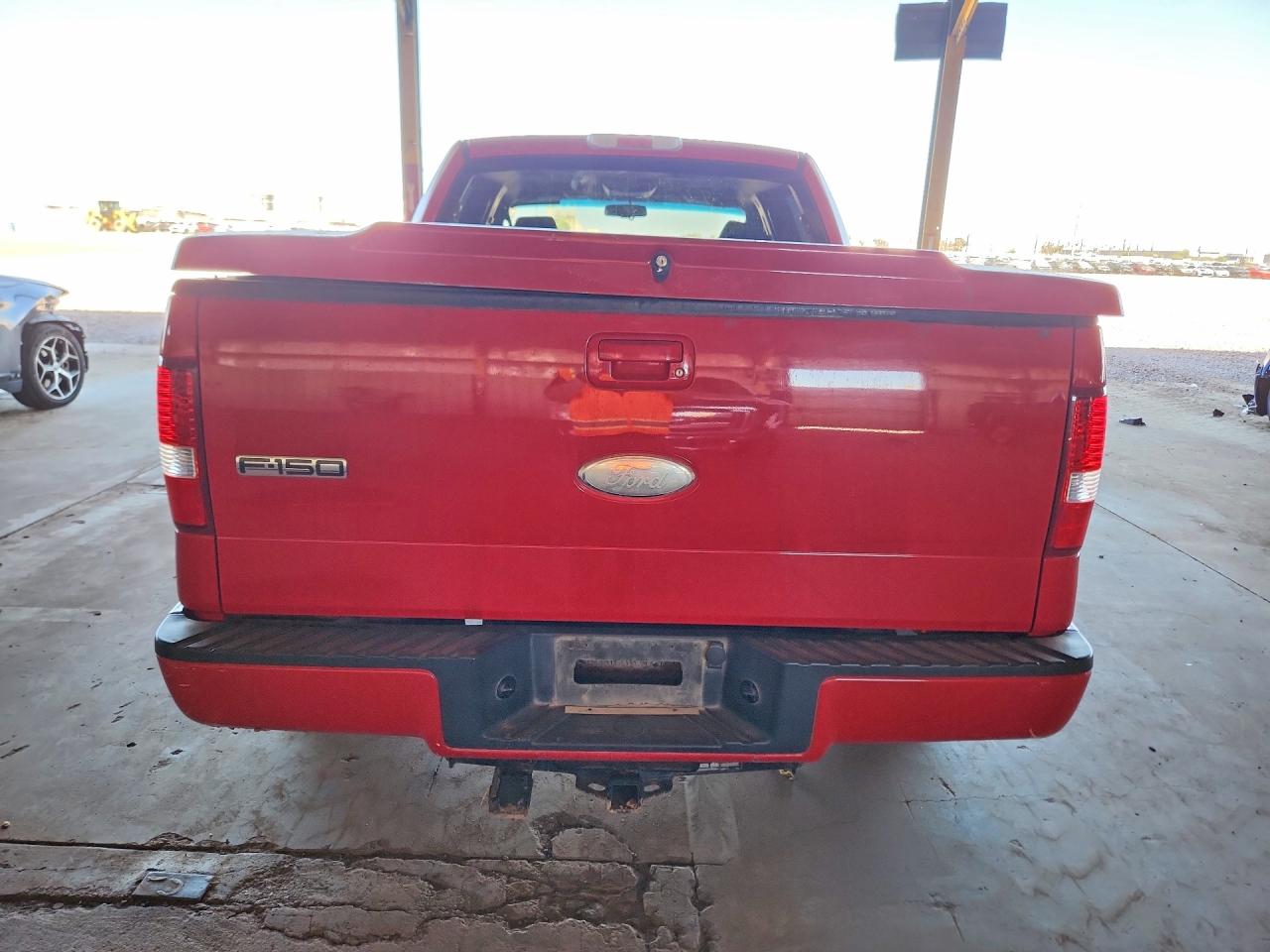 2008 Ford F150 Supercrew Red vin: 1FTPW12V98KB31374
