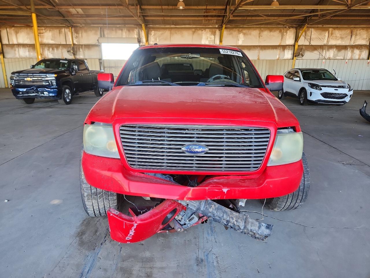 2008 Ford F150 Supercrew Red vin: 1FTPW12V98KB31374