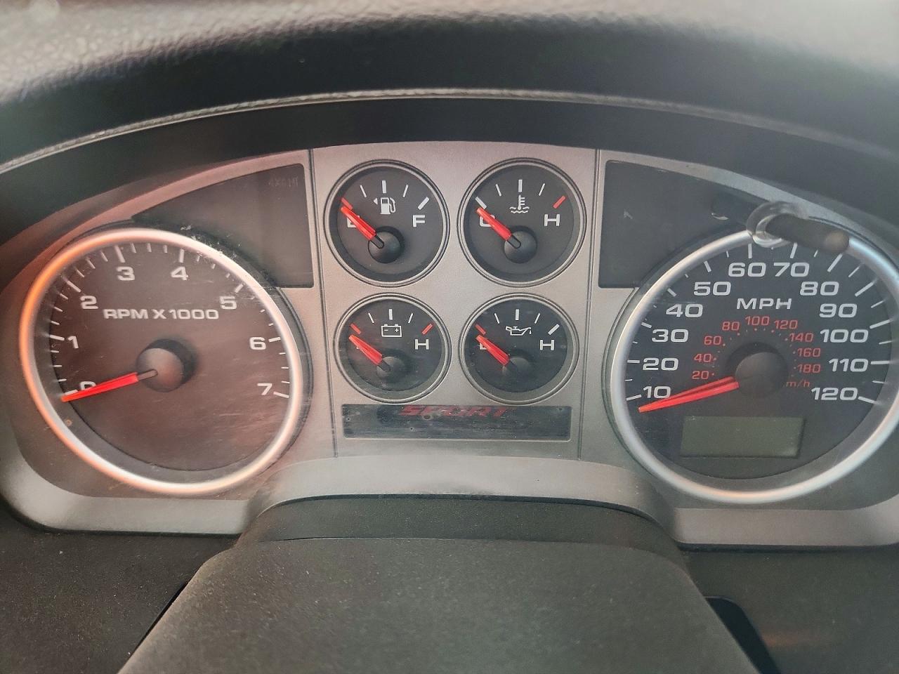 2008 Ford F150 Supercrew Red vin: 1FTPW12V98KB31374
