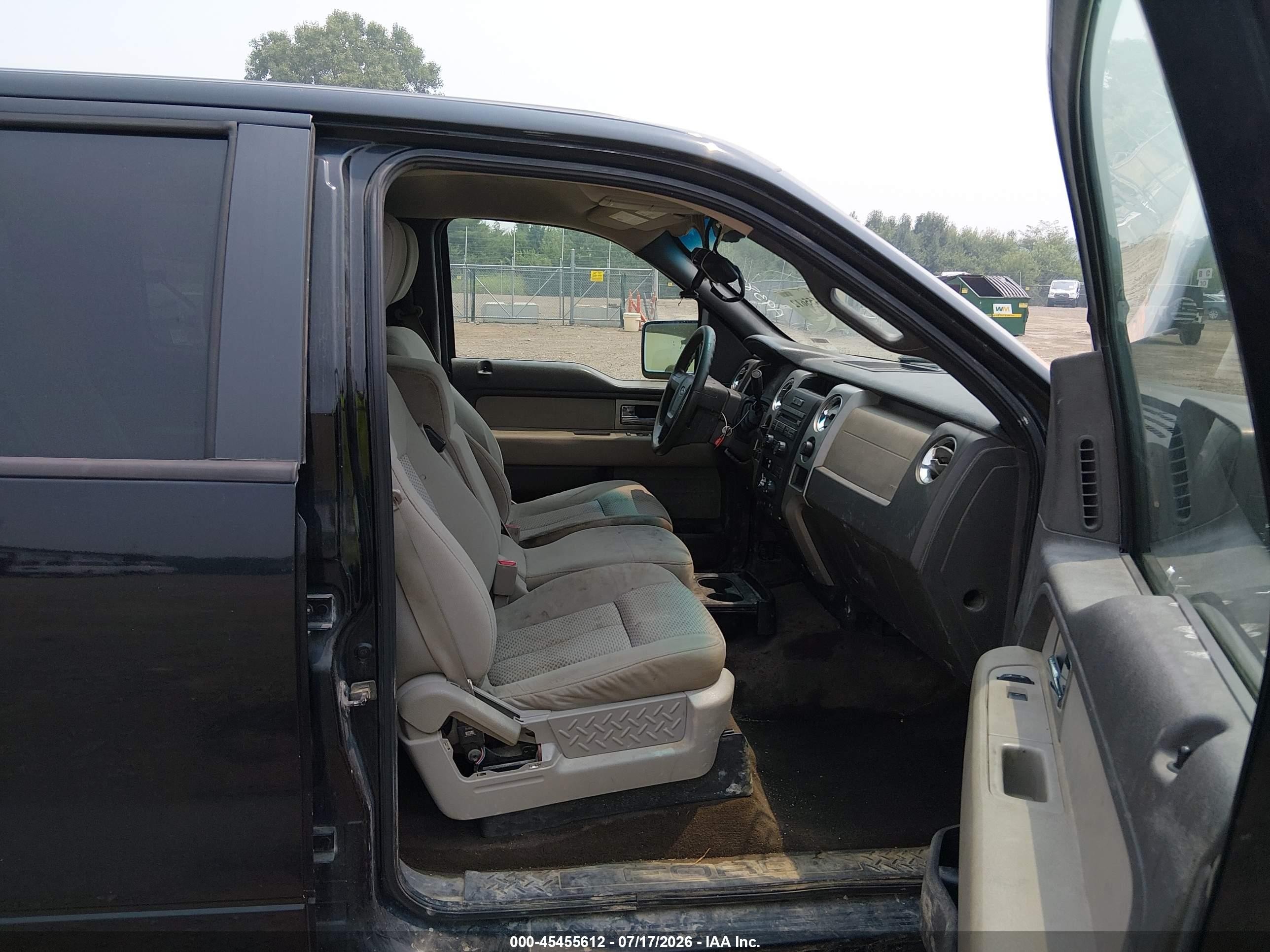 2009 Ford F-150 King Ranch/lariat/platinum/xl/xlt Black vin: 1FTPW12V99FA93834