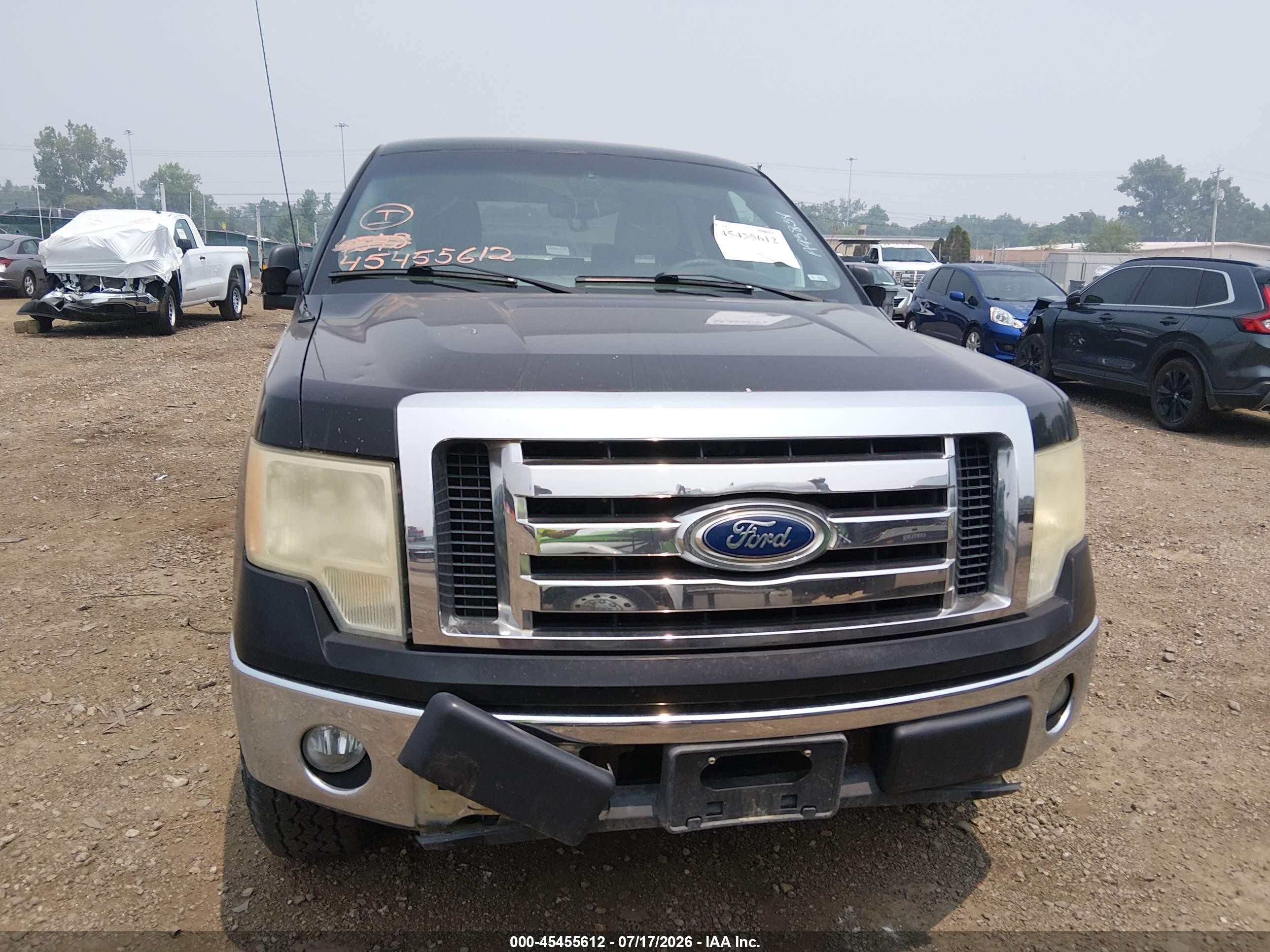 2009 Ford F-150 King Ranch/lariat/platinum/xl/xlt Black vin: 1FTPW12V99FA93834