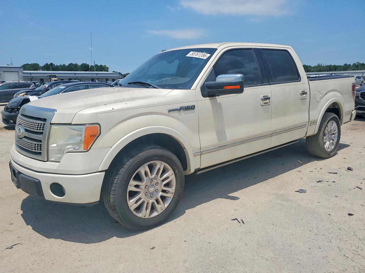 2009 Ford F150 Supercrew White vin: 1FTPW12V99FB02533