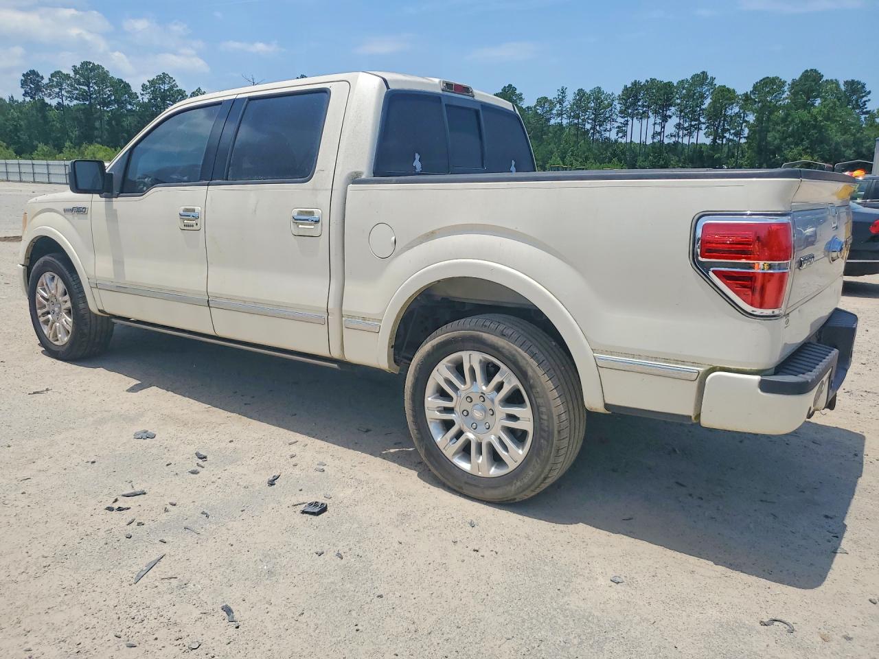 2009 Ford F150 Supercrew White vin: 1FTPW12V99FB02533