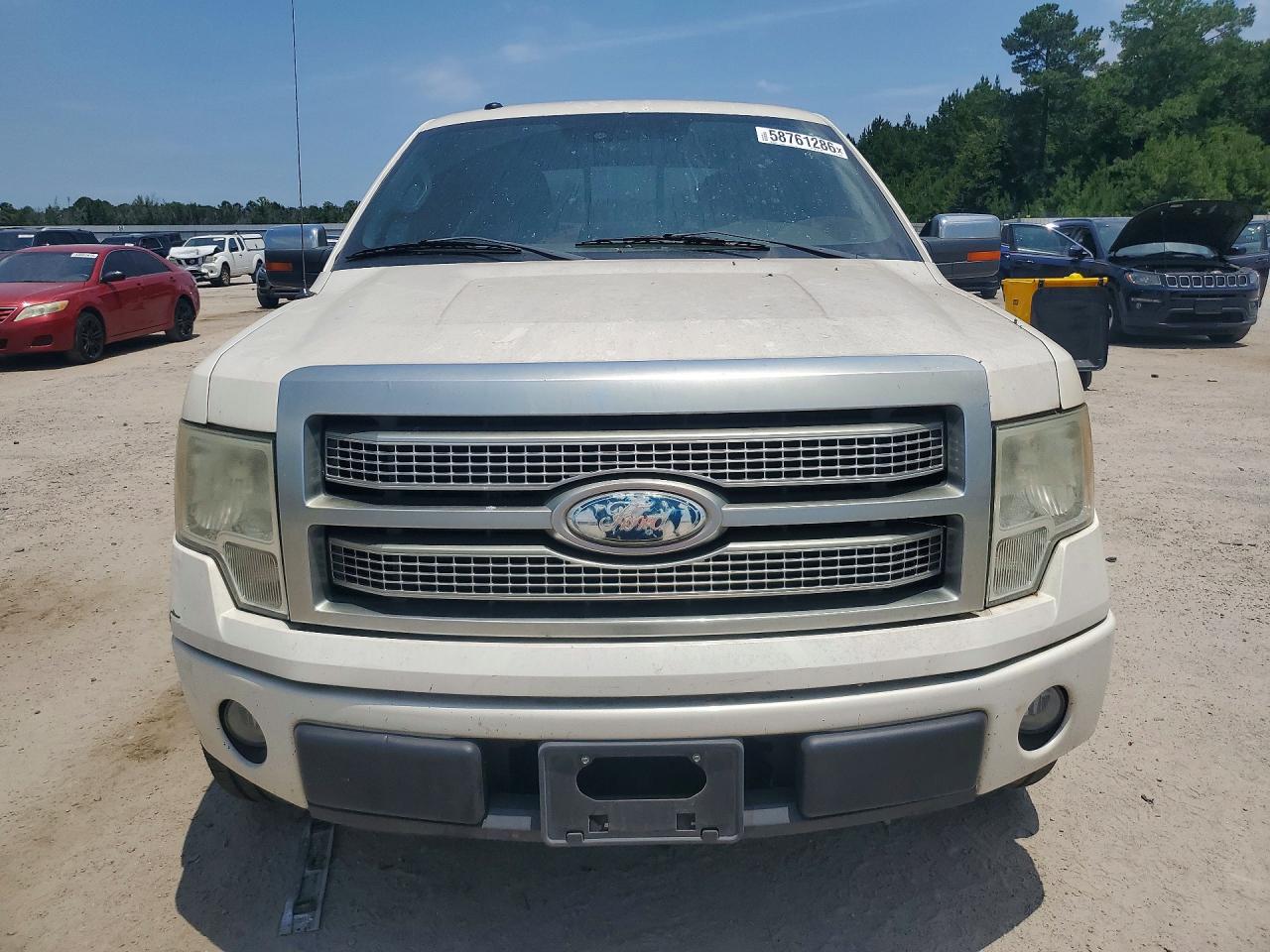 2009 Ford F150 Supercrew White vin: 1FTPW12V99FB02533
