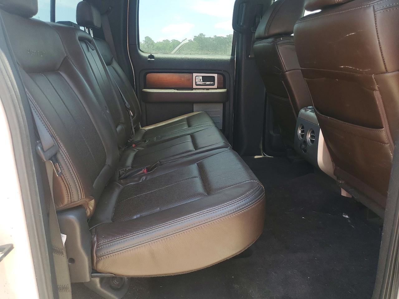 2009 Ford F150 Supercrew White vin: 1FTPW12V99FB02533
