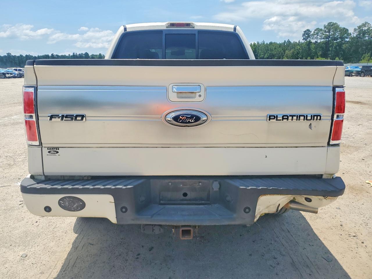 2009 Ford F150 Supercrew White vin: 1FTPW12V99FB02533