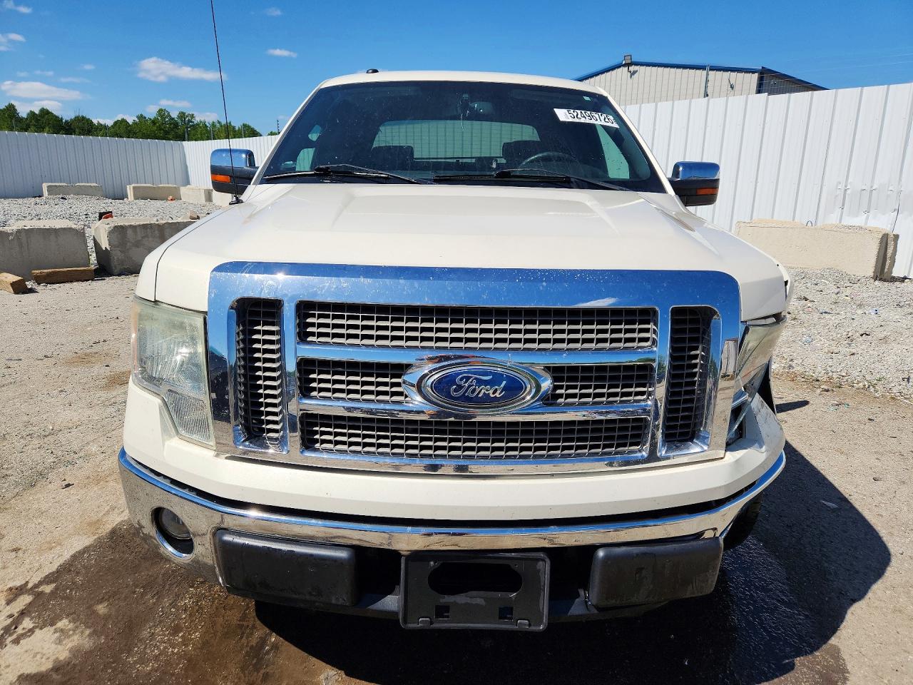 2009 Ford F150 Supercrew White vin: 1FTPW12V99KC53556