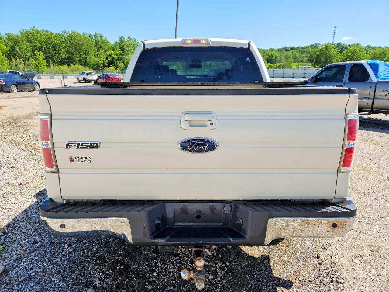 2009 Ford F150 Supercrew White vin: 1FTPW12V99KC53556