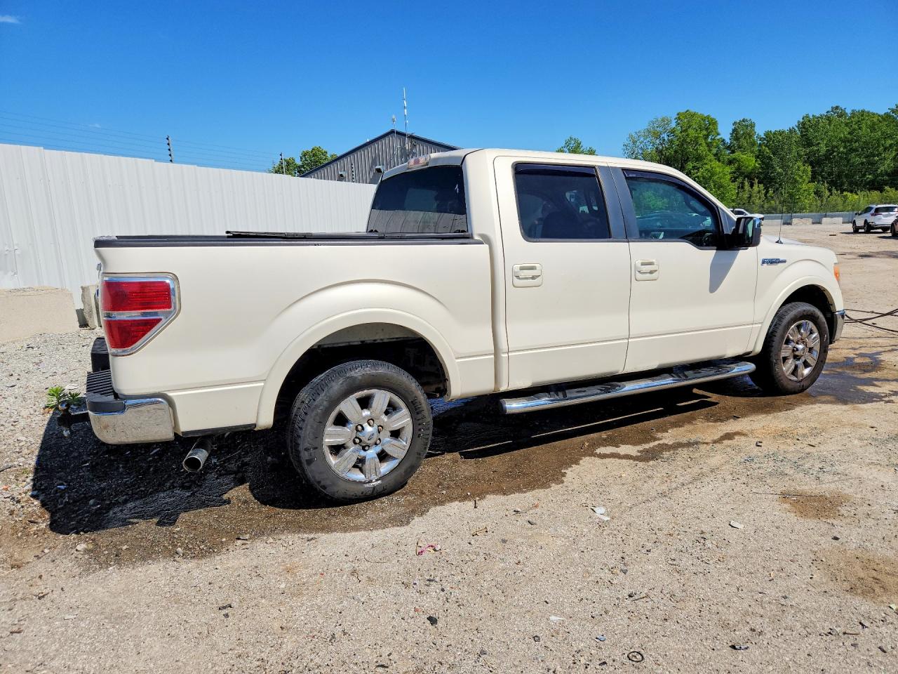 2009 Ford F150 Supercrew White vin: 1FTPW12V99KC53556