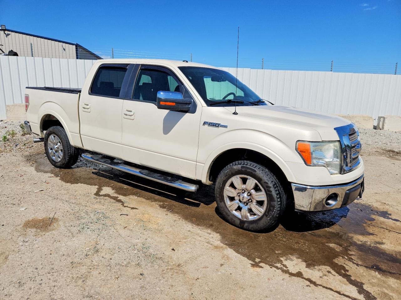 2009 Ford F150 Supercrew White vin: 1FTPW12V99KC53556