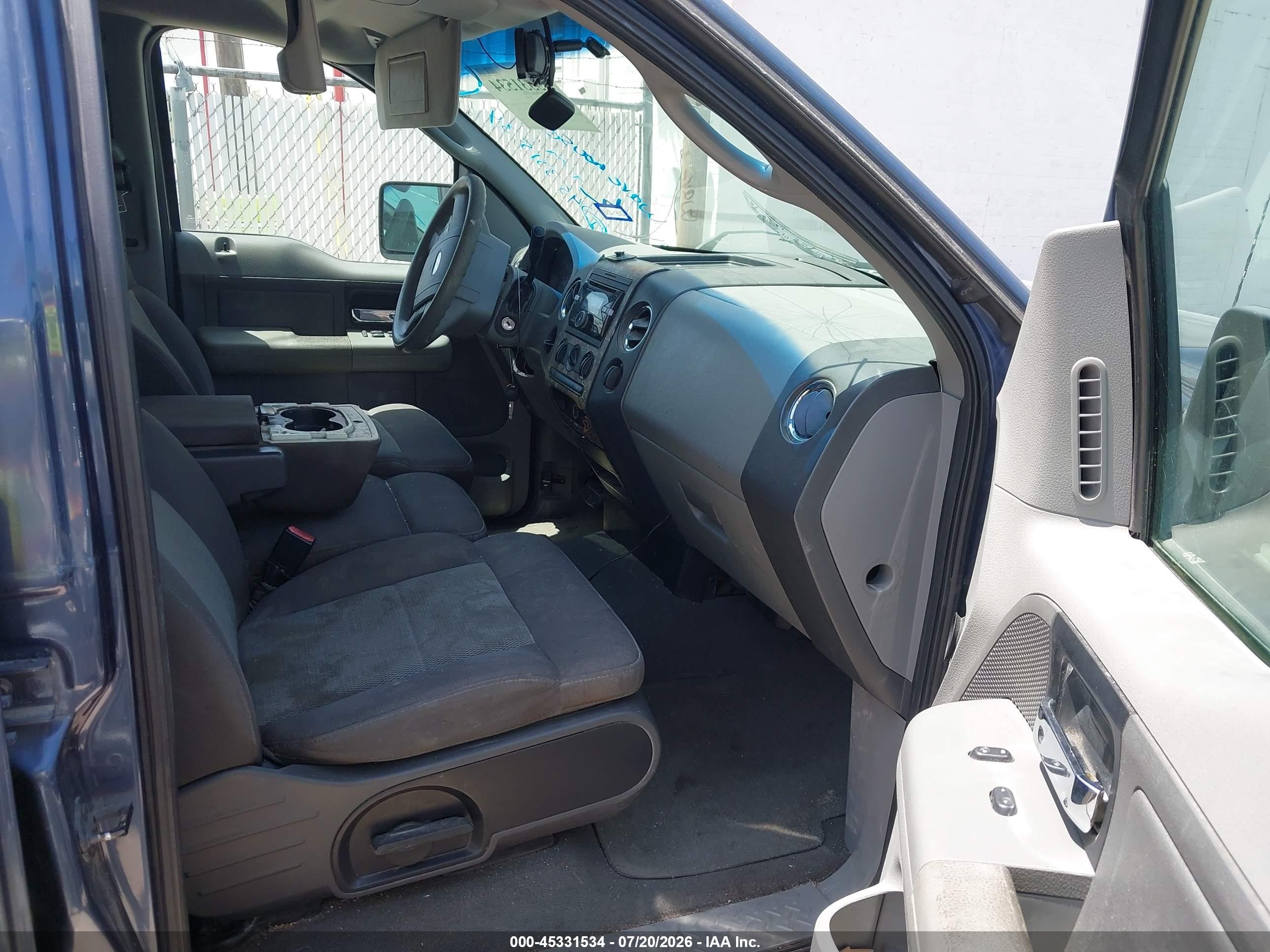 2006 Ford F-150 Lariat/xlt Blue vin: 1FTPW12VX6FA89156