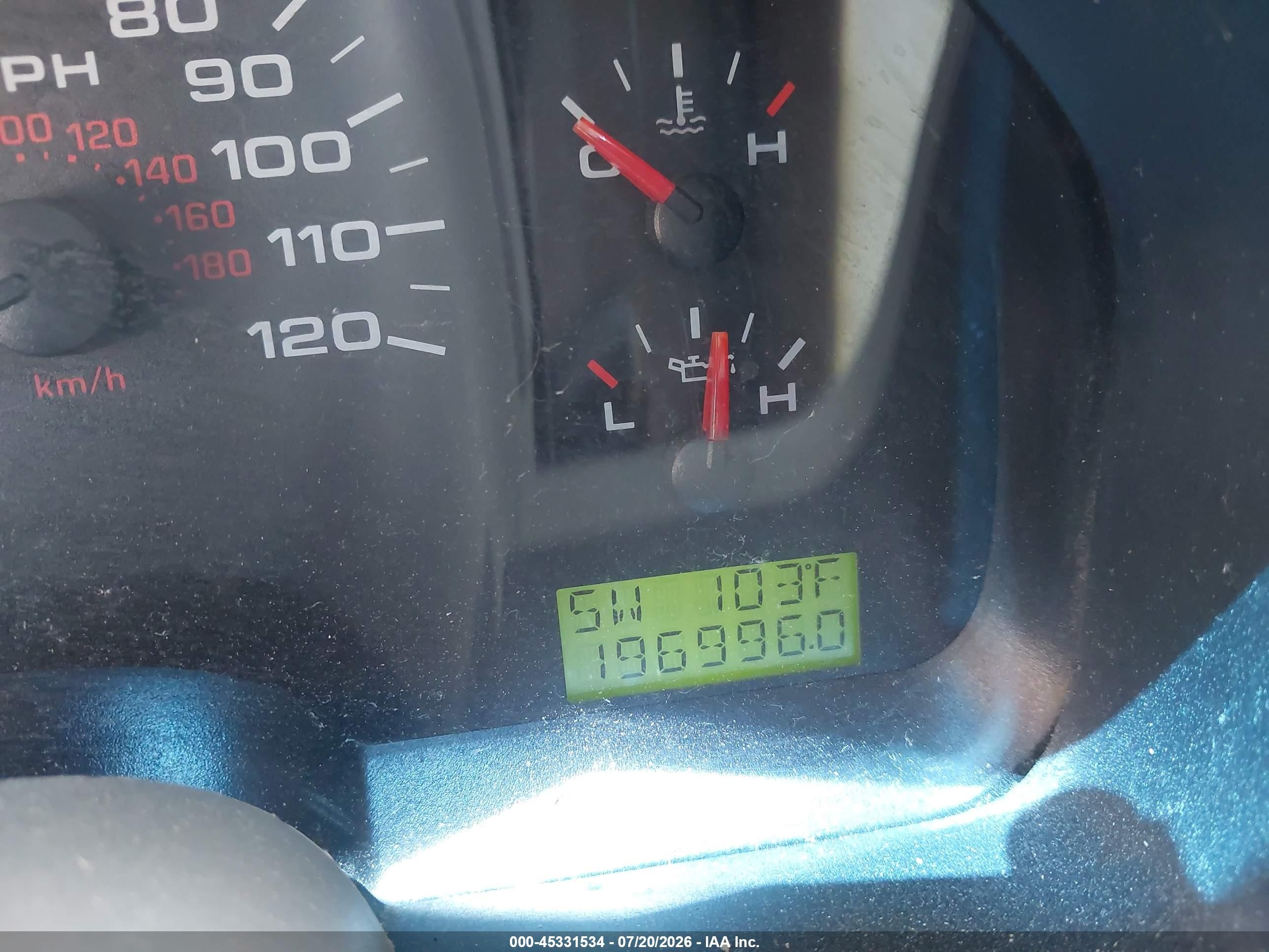 2006 Ford F-150 Lariat/xlt Blue vin: 1FTPW12VX6FA89156