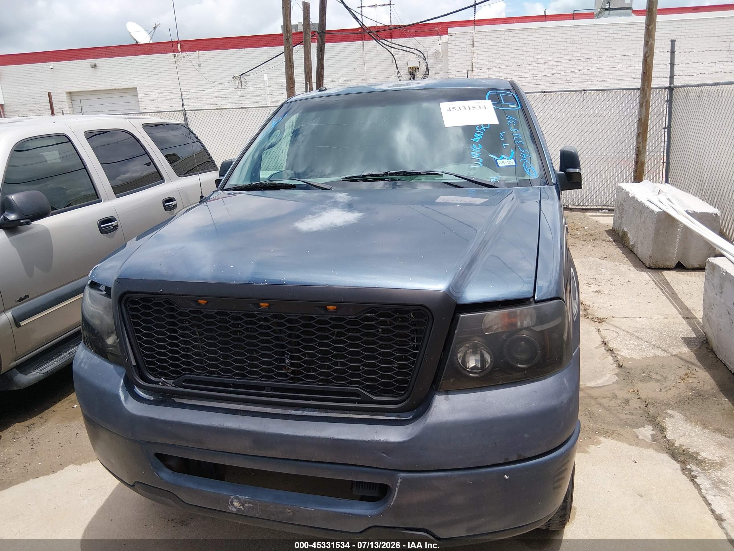 2006 Ford F-150 Lariat/xlt Blue vin: 1FTPW12VX6FA89156