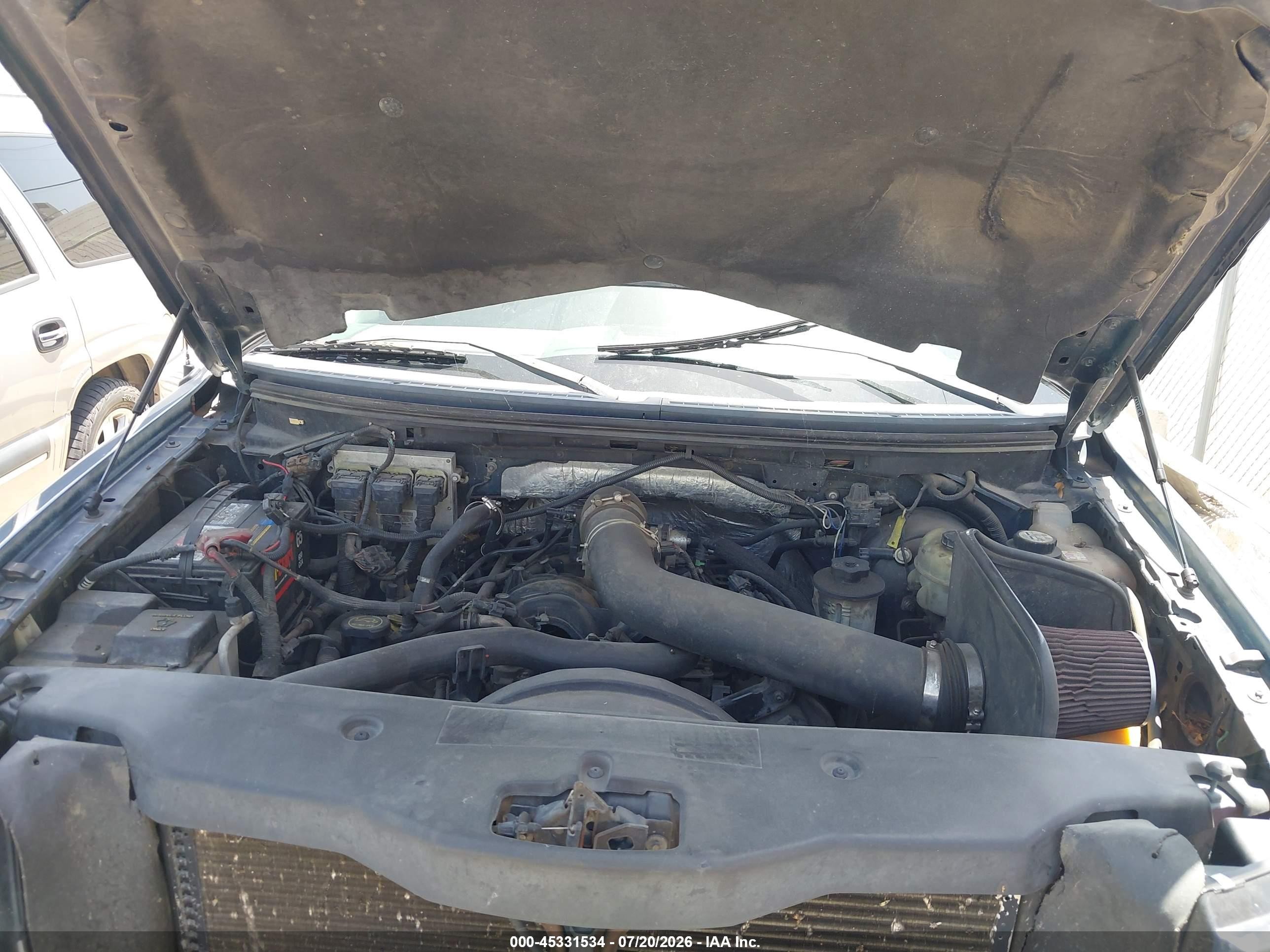 2006 Ford F-150 Lariat/xlt Blue vin: 1FTPW12VX6FA89156
