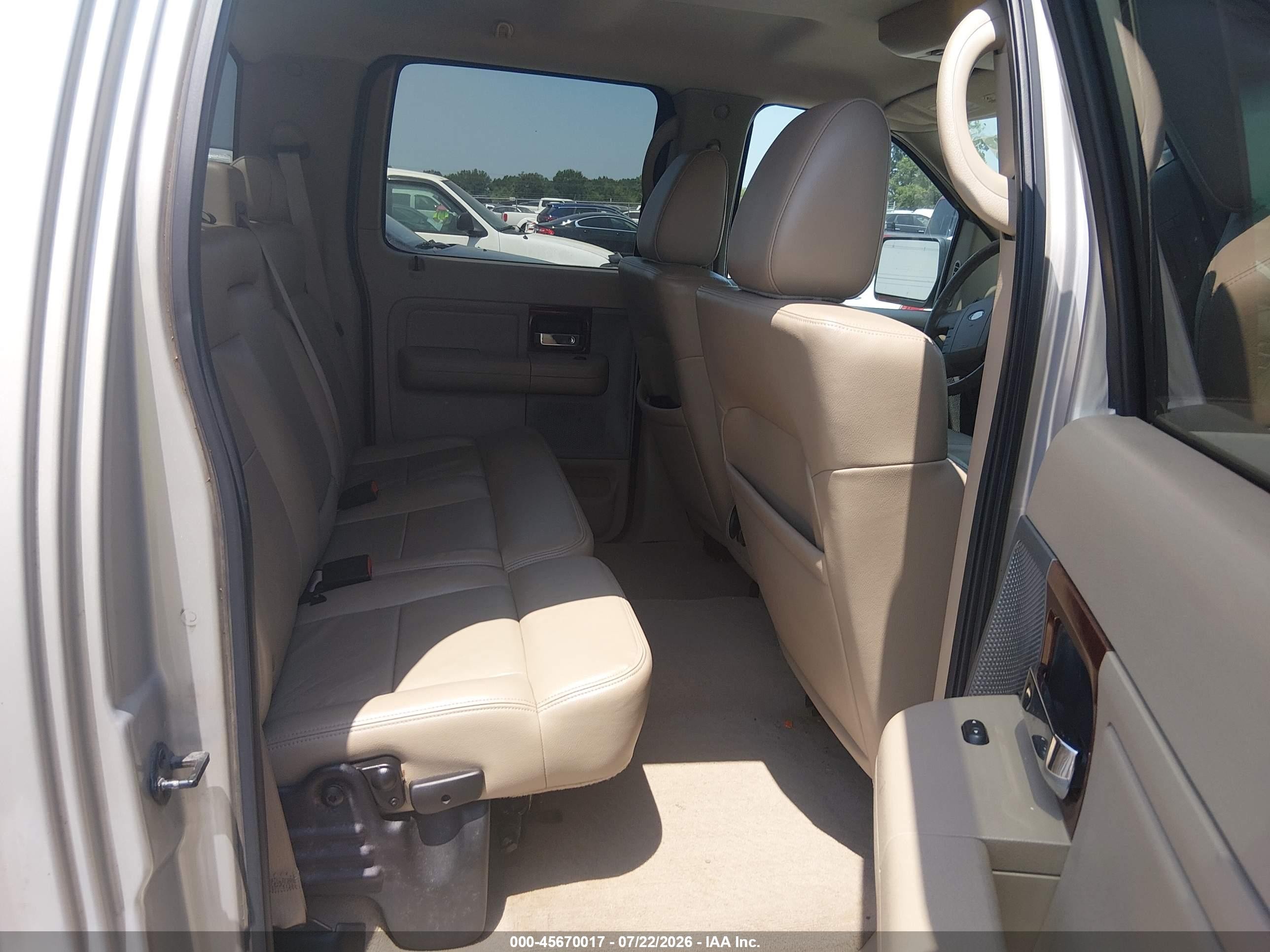 2006 Ford F-150 Lariat/xlt Silver vin: 1FTPW12VX6FB16047