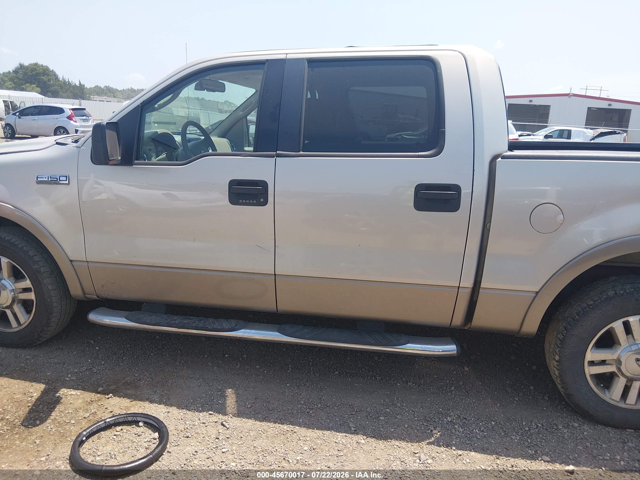 2006 Ford F-150 Lariat/xlt Silver vin: 1FTPW12VX6FB16047