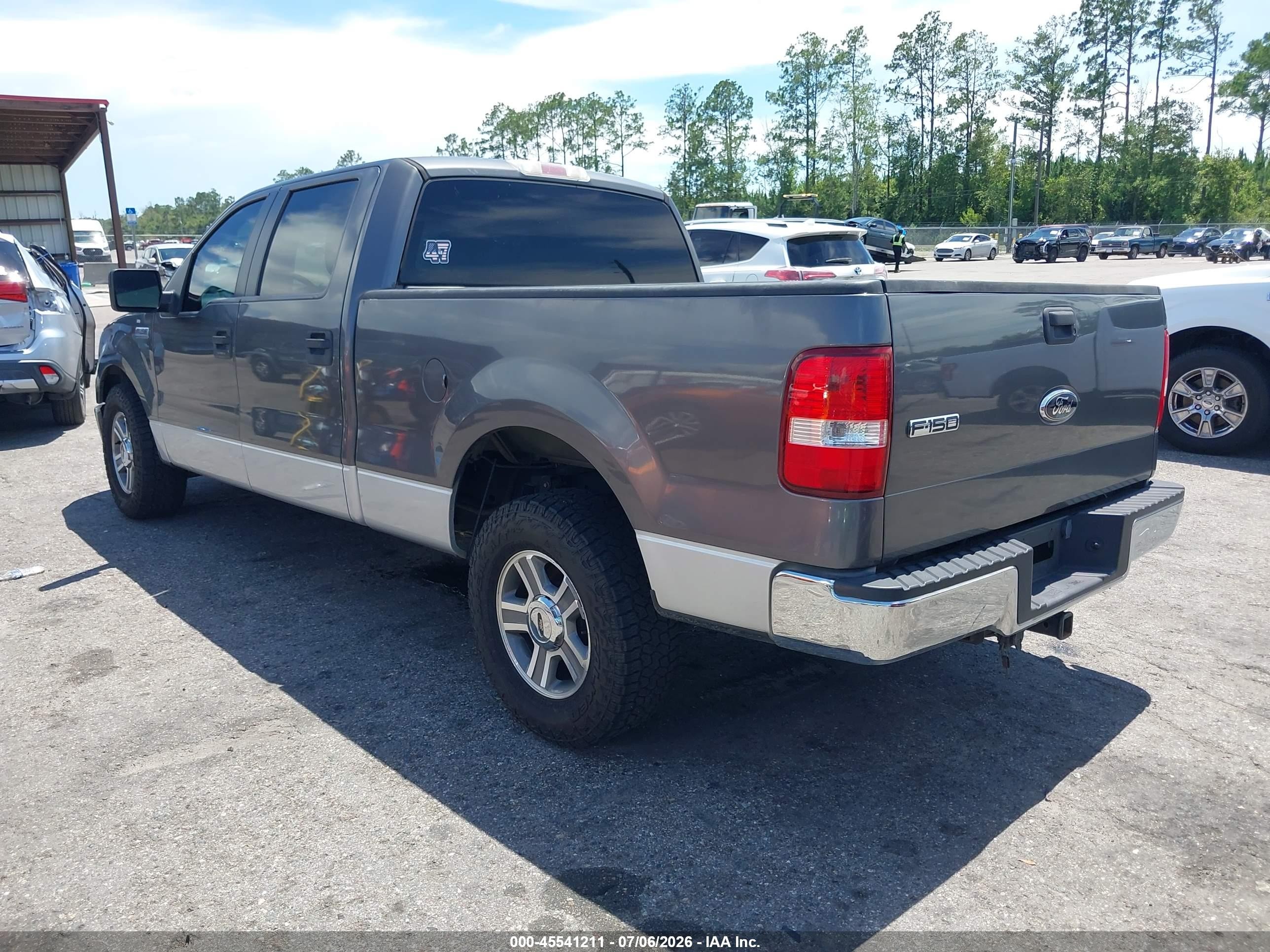 2006 Ford F-150 Lariat/xlt White vin: 1FTPW12VX6FB23354