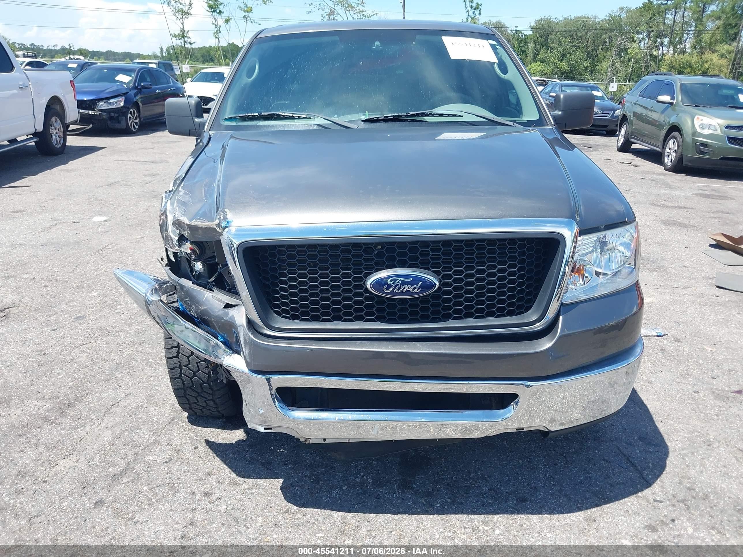 2006 Ford F-150 Lariat/xlt White vin: 1FTPW12VX6FB23354