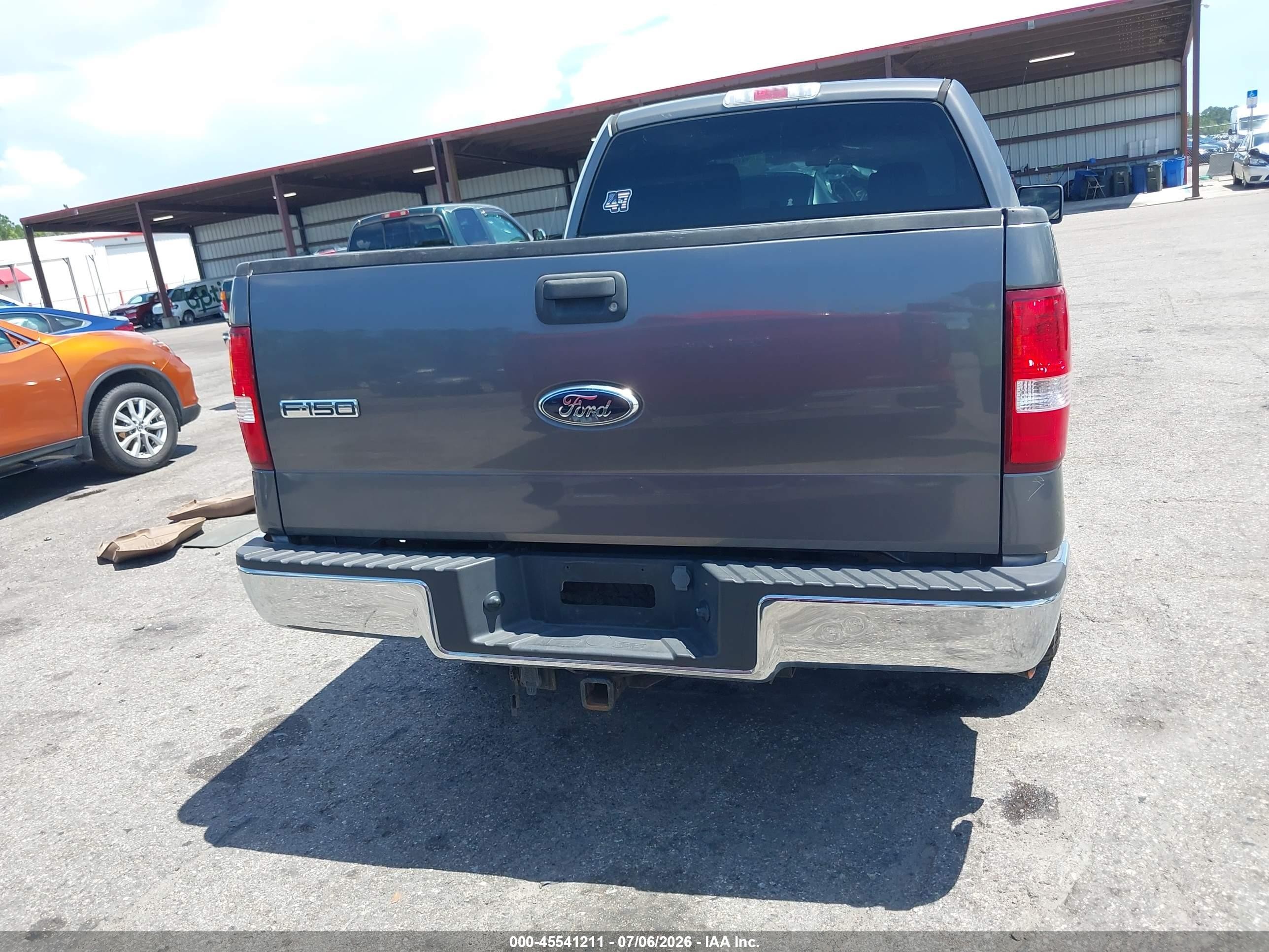 2006 Ford F-150 Lariat/xlt White vin: 1FTPW12VX6FB23354