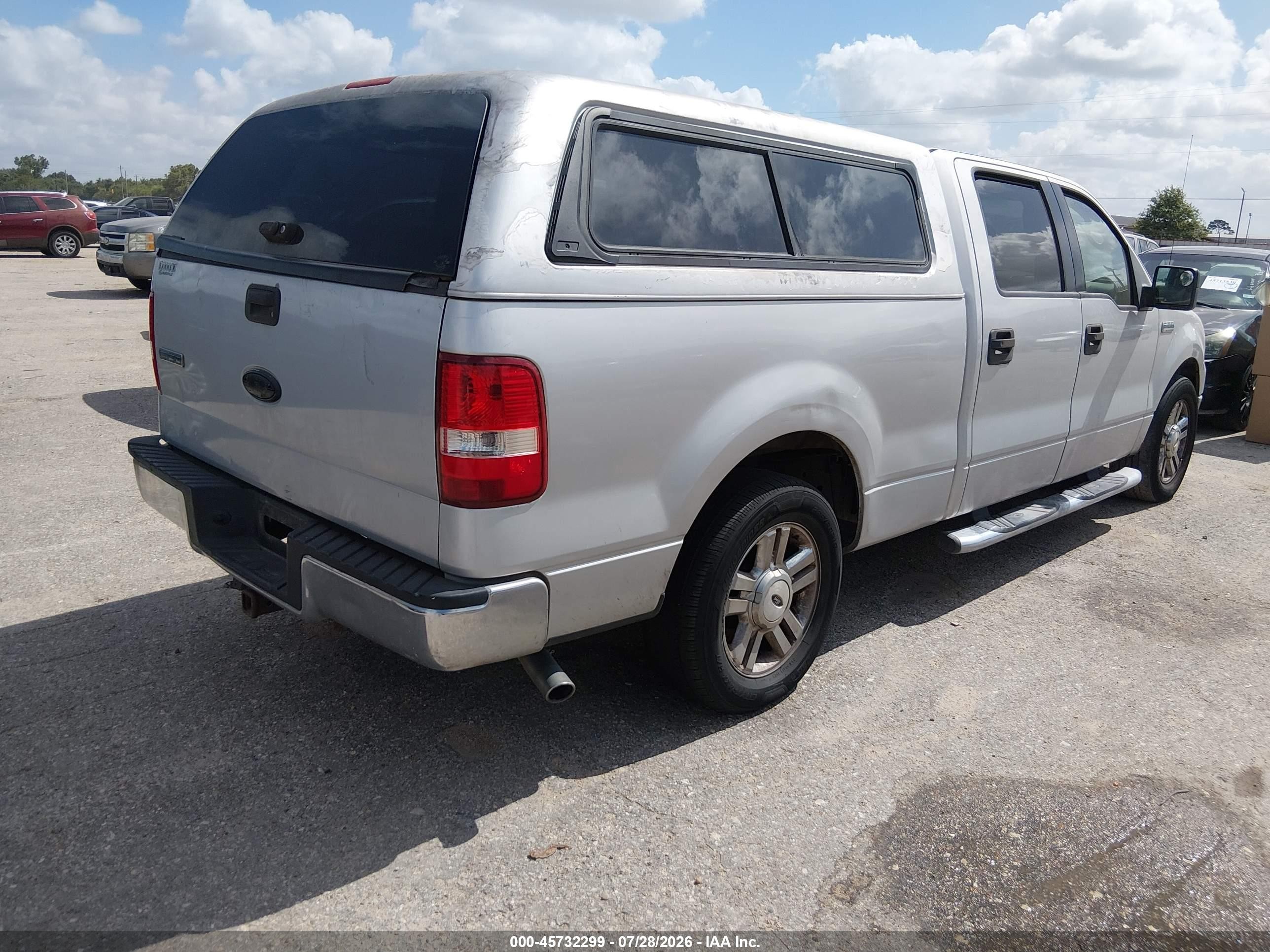2006 Ford F-150 Lariat/xlt Серебряный vin: 1FTPW12VX6KC58499