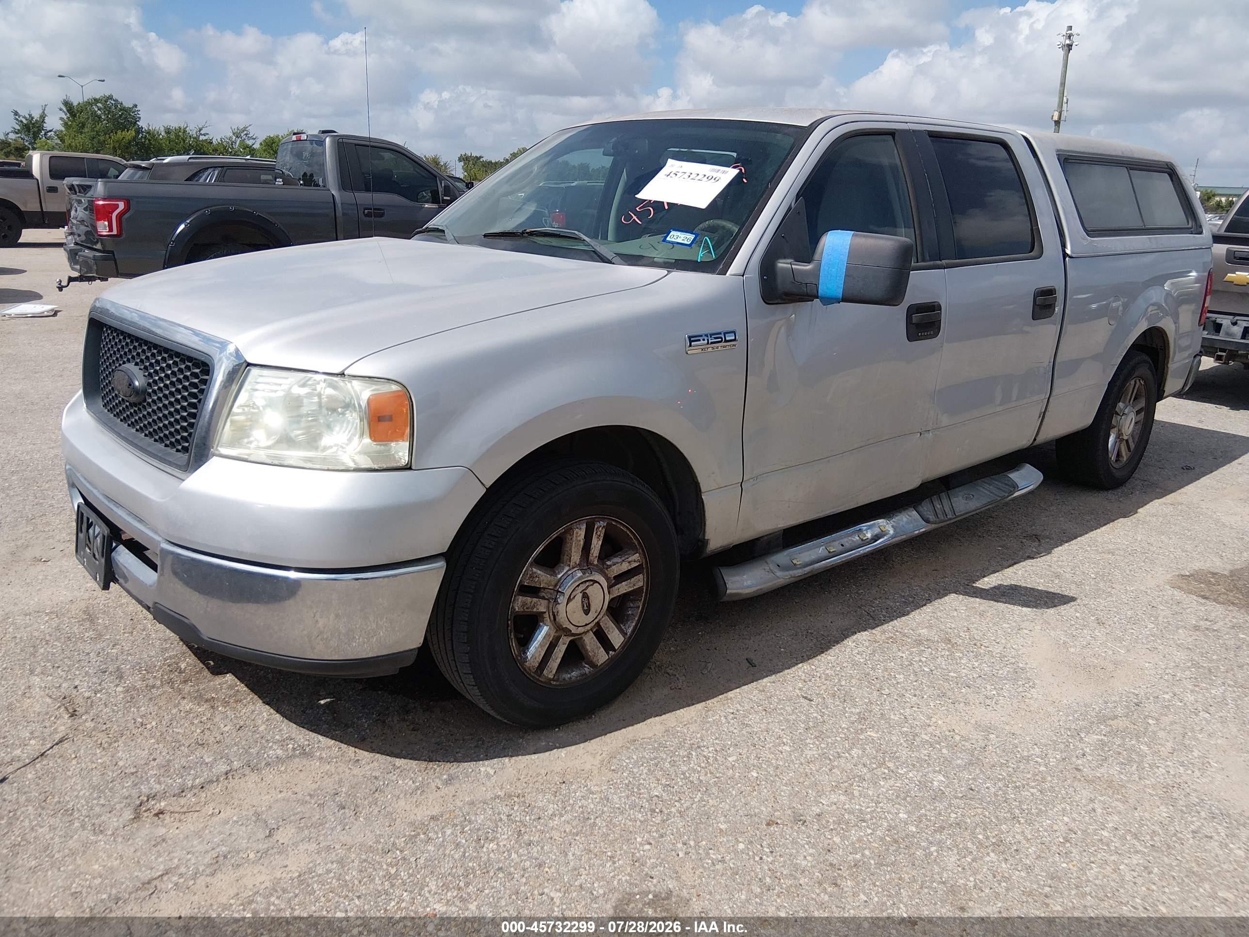 2006 Ford F-150 Lariat/xlt Серебряный vin: 1FTPW12VX6KC58499
