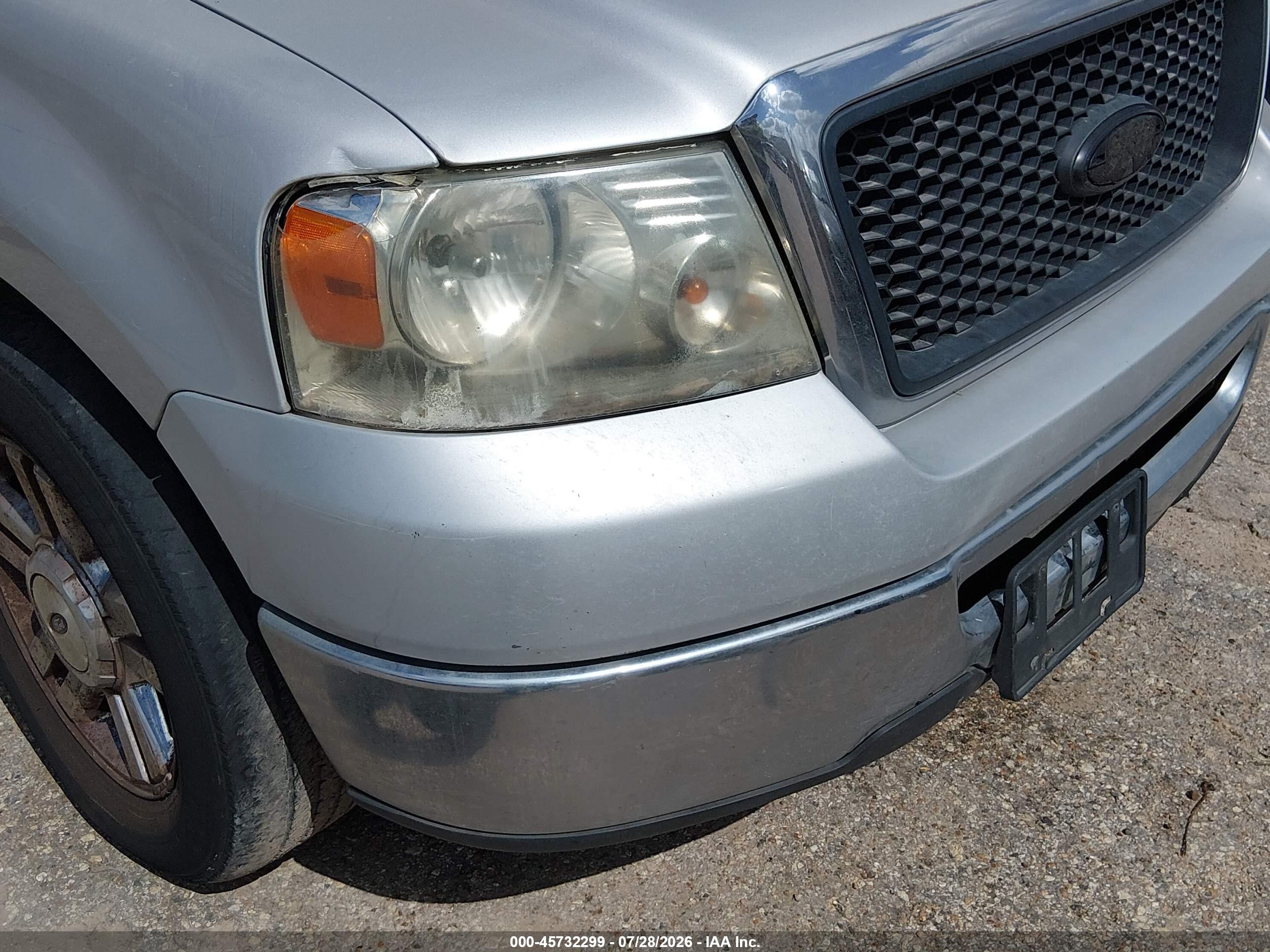 2006 Ford F-150 Lariat/xlt Серебряный vin: 1FTPW12VX6KC58499