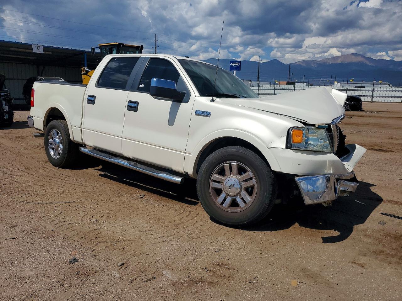 2007 Ford F150 Supercrew Cream vin: 1FTPW12VX7FB09763