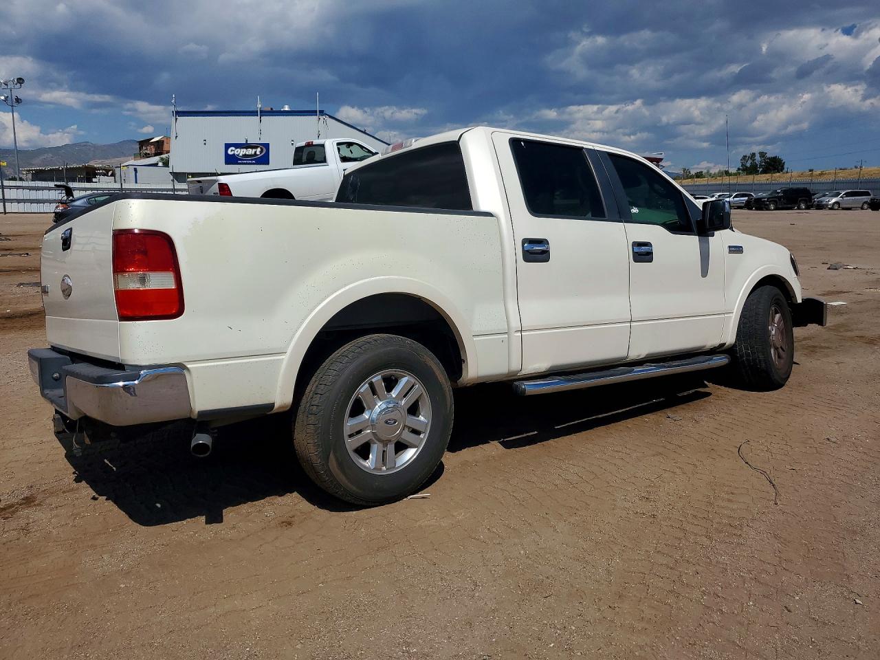 2007 Ford F150 Supercrew Cream vin: 1FTPW12VX7FB09763