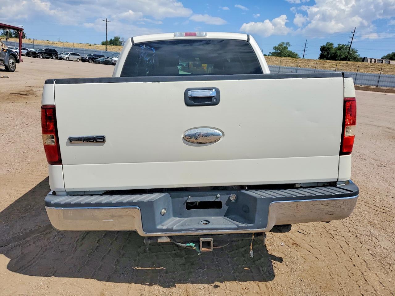 2007 Ford F150 Supercrew Cream vin: 1FTPW12VX7FB09763