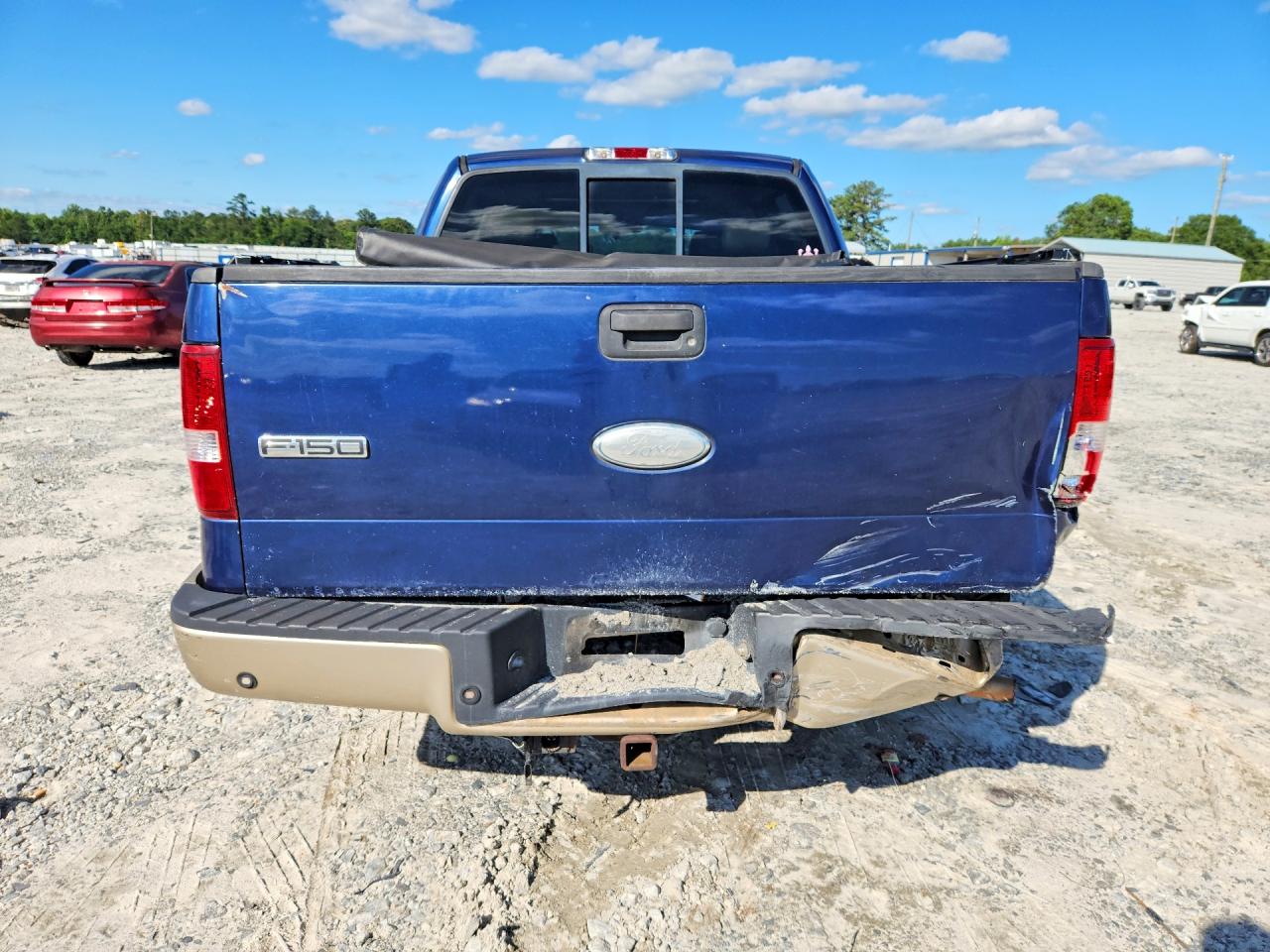 2007 Ford F150 Supercrew Blue vin: 1FTPW12VX7KA89084