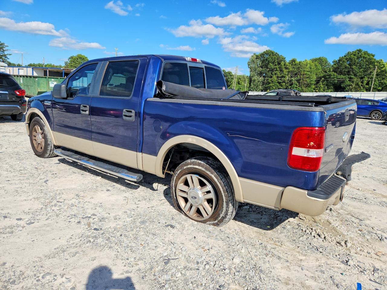 2007 Ford F150 Supercrew Blue vin: 1FTPW12VX7KA89084