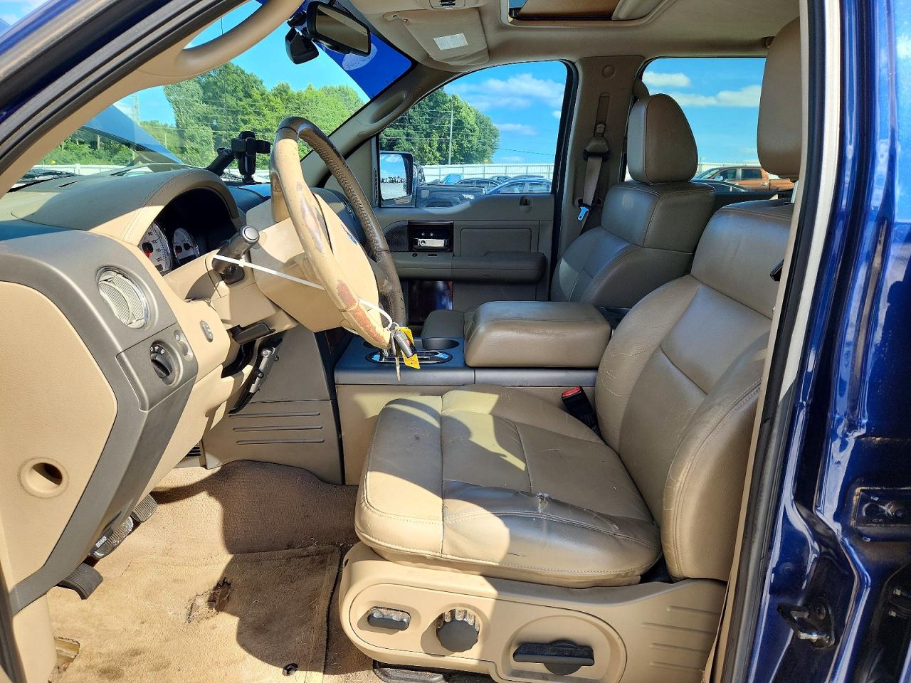 2007 Ford F150 Supercrew Blue vin: 1FTPW12VX7KA89084
