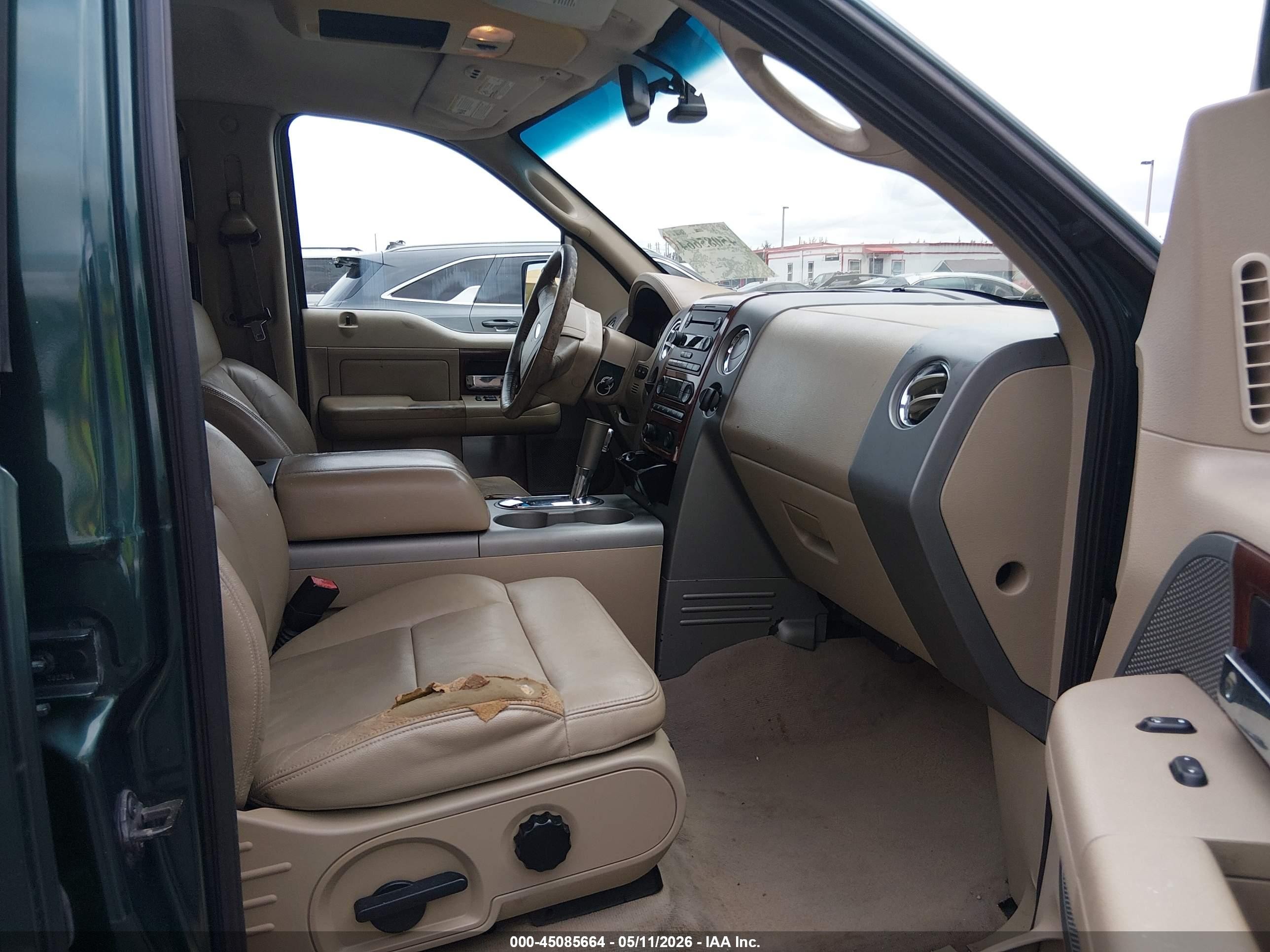 2007 Ford F-150 Lariat/xlt Зеленый vin: 1FTPW12VX7KA96214
