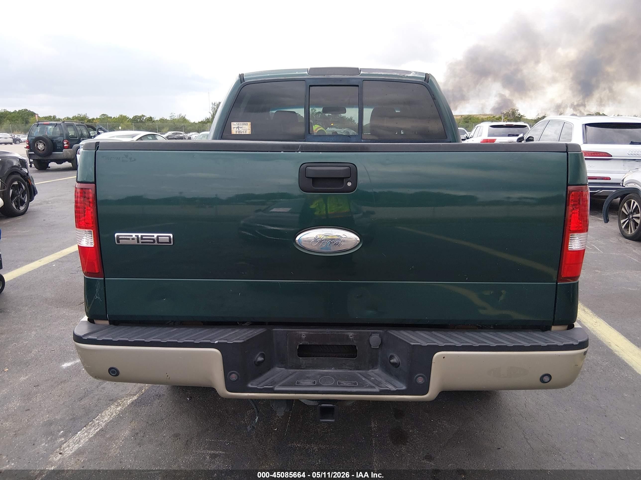 2007 Ford F-150 Lariat/xlt Зеленый vin: 1FTPW12VX7KA96214