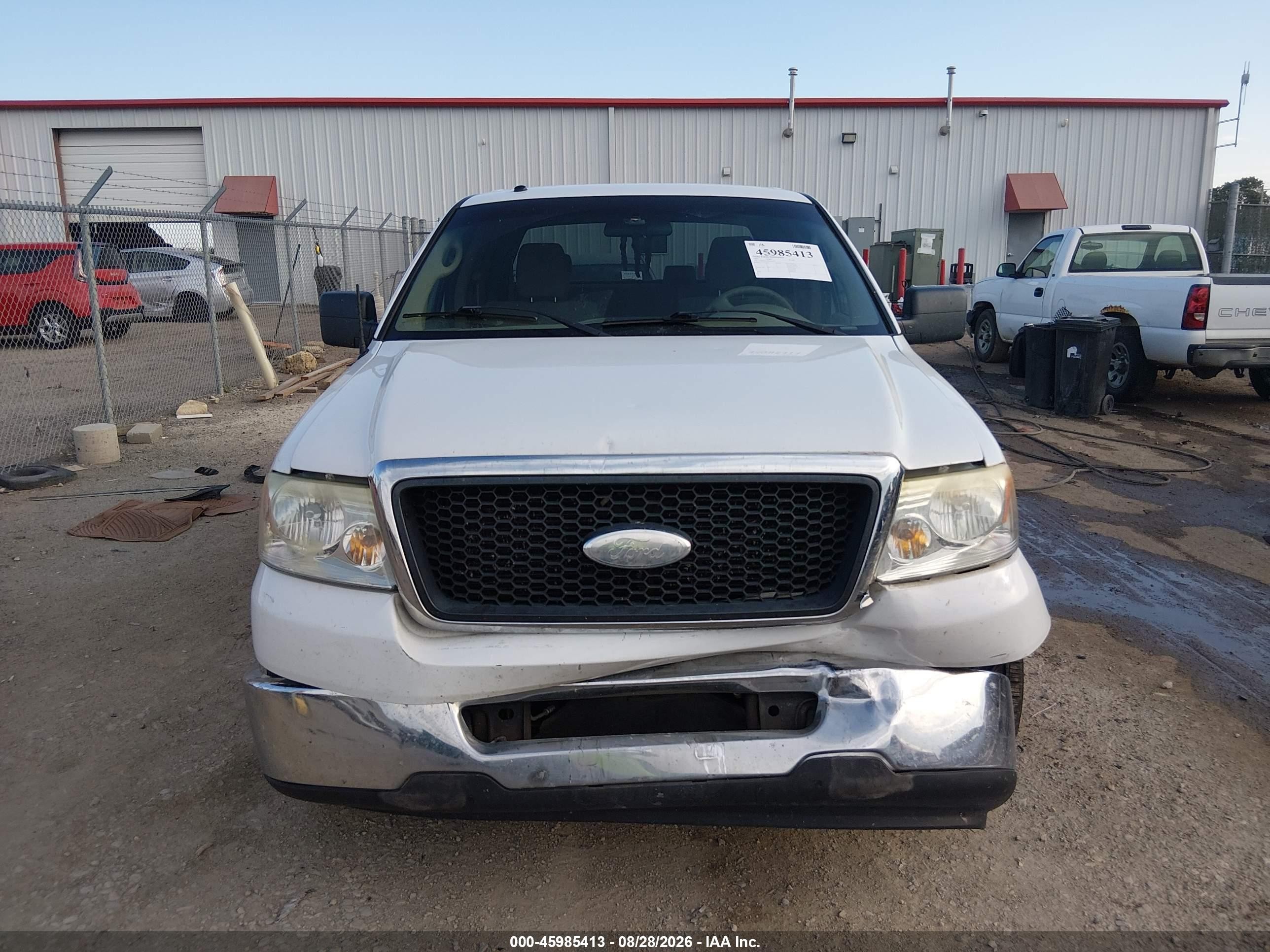 2007 Ford F-150 Lariat/xlt Белый vin: 1FTPW12VX7KB73714
