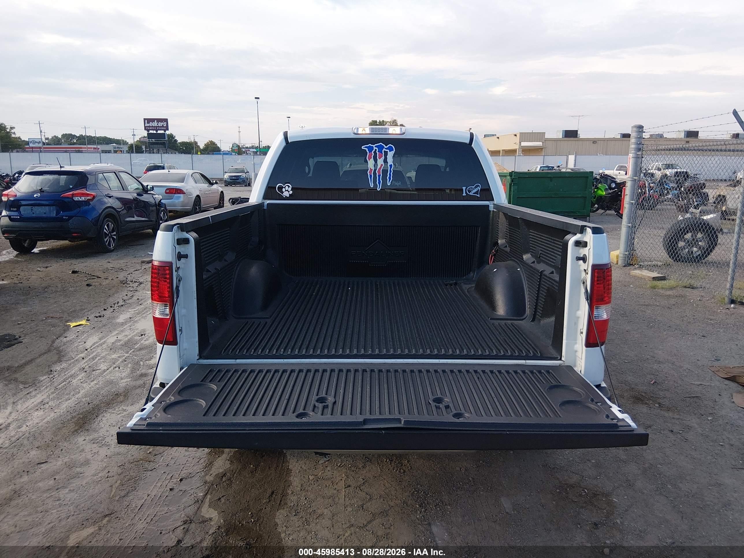 2007 Ford F-150 Lariat/xlt Белый vin: 1FTPW12VX7KB73714