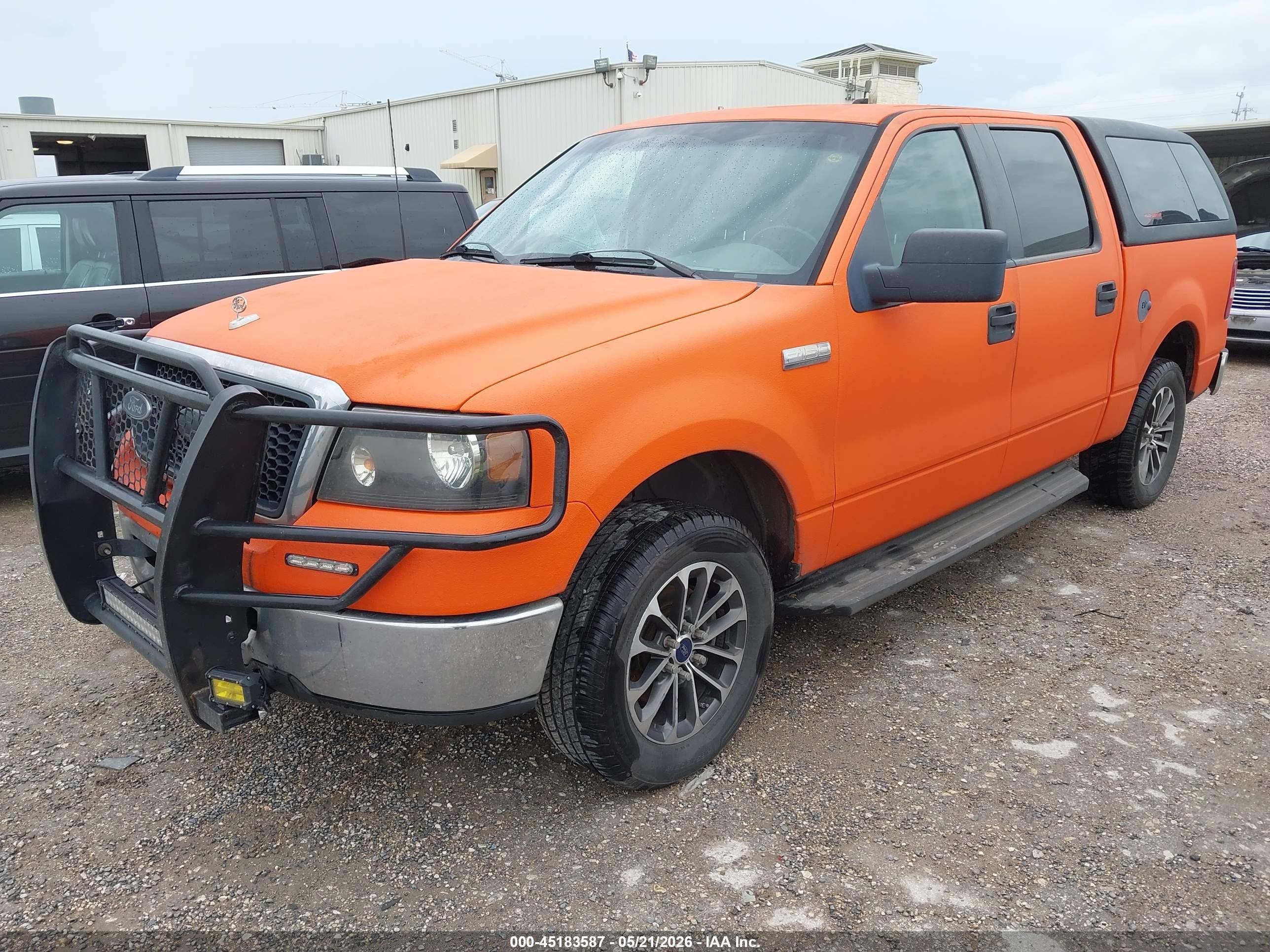 2008 Ford F-150 60th Anniversary/fx2/king Ranch/lariat/xlt Orange vin: 1FTPW12VX8KE88806