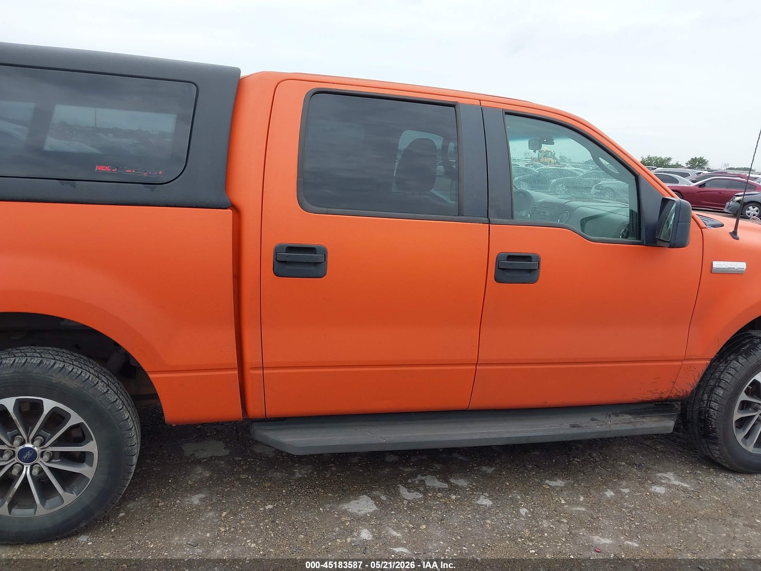 2008 Ford F-150 60th Anniversary/fx2/king Ranch/lariat/xlt Orange vin: 1FTPW12VX8KE88806